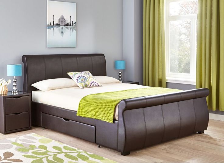 leather bed frame singapore