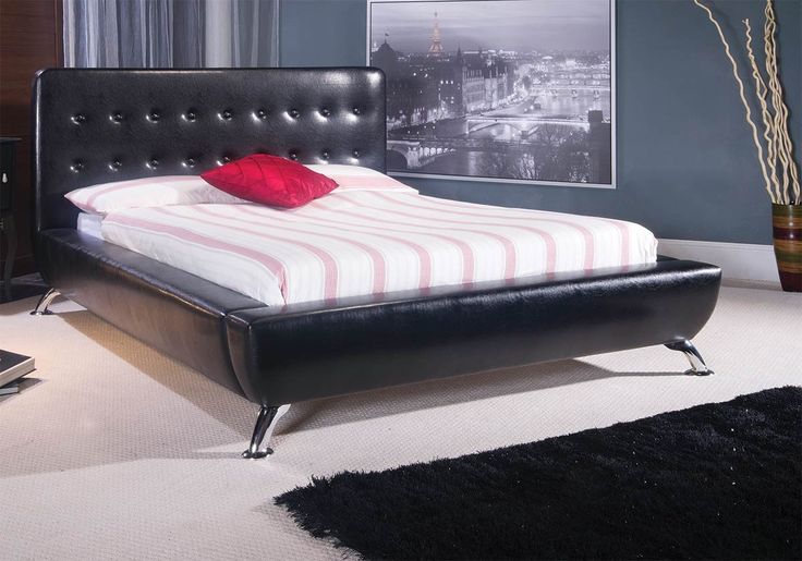 faux leather bed frame singapore